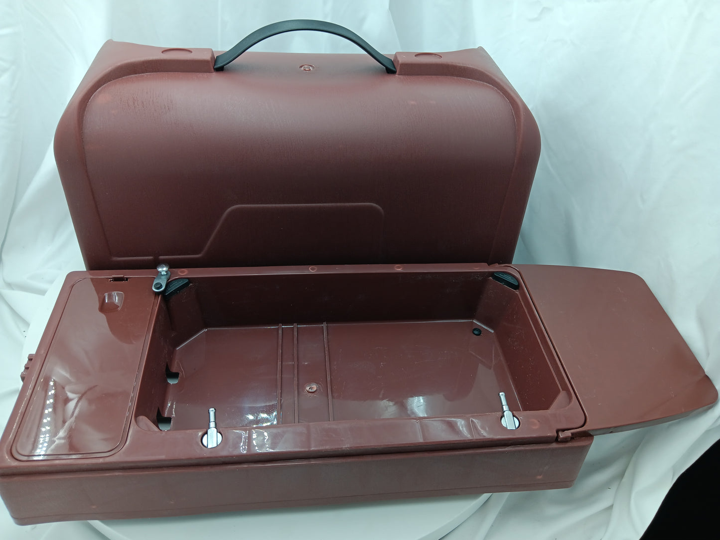 WHITE or BROWN Plastic Sewing machine cases for full size singer machines