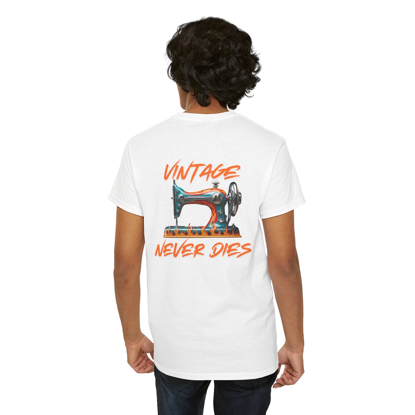 Vintage Never Dies! Sewing Machine Tee - FREE SHIPPING!