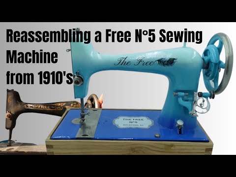 "Freeda!" The Free N°5 Sewing machine from the 1910's
